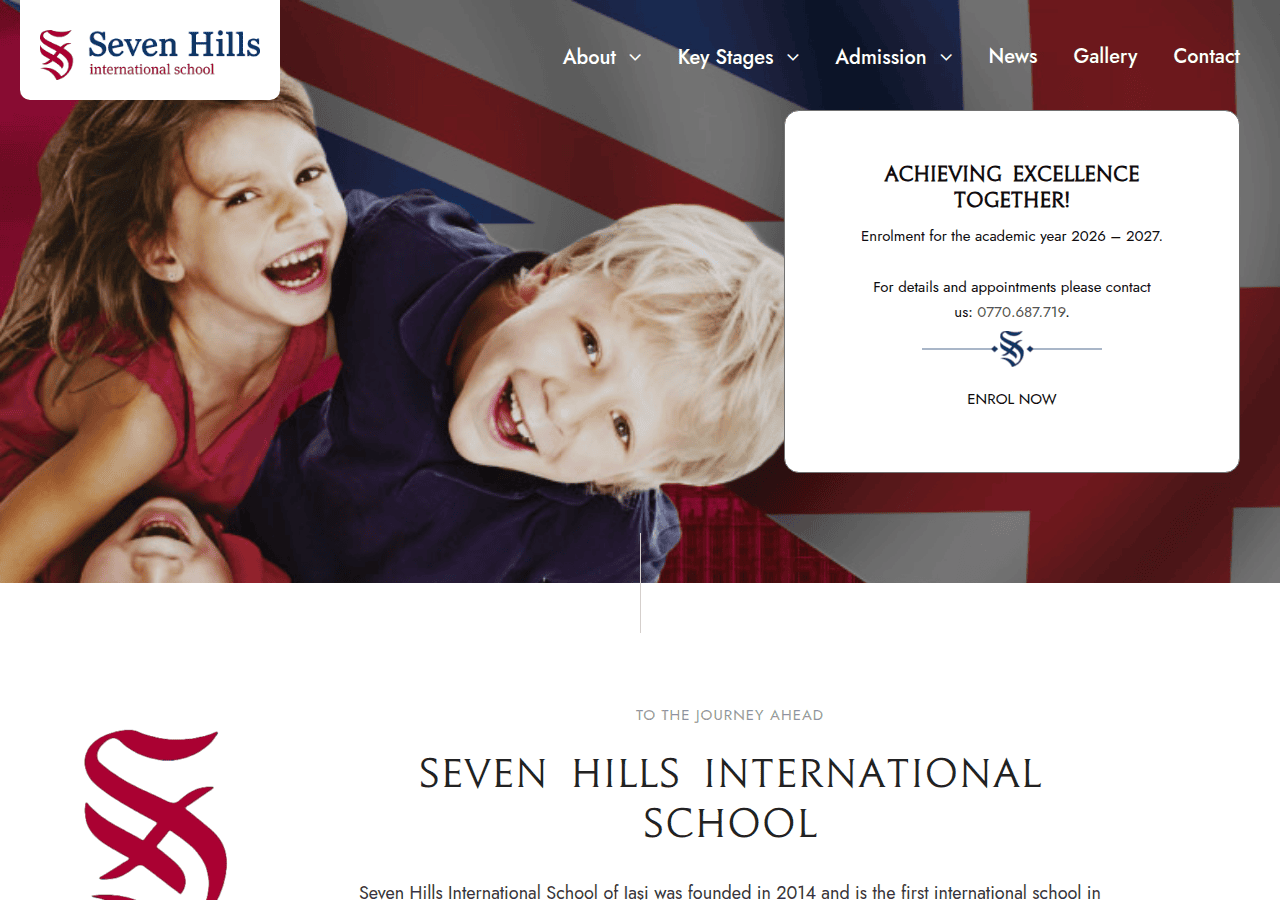 Screenshot of sevenhills.ro
