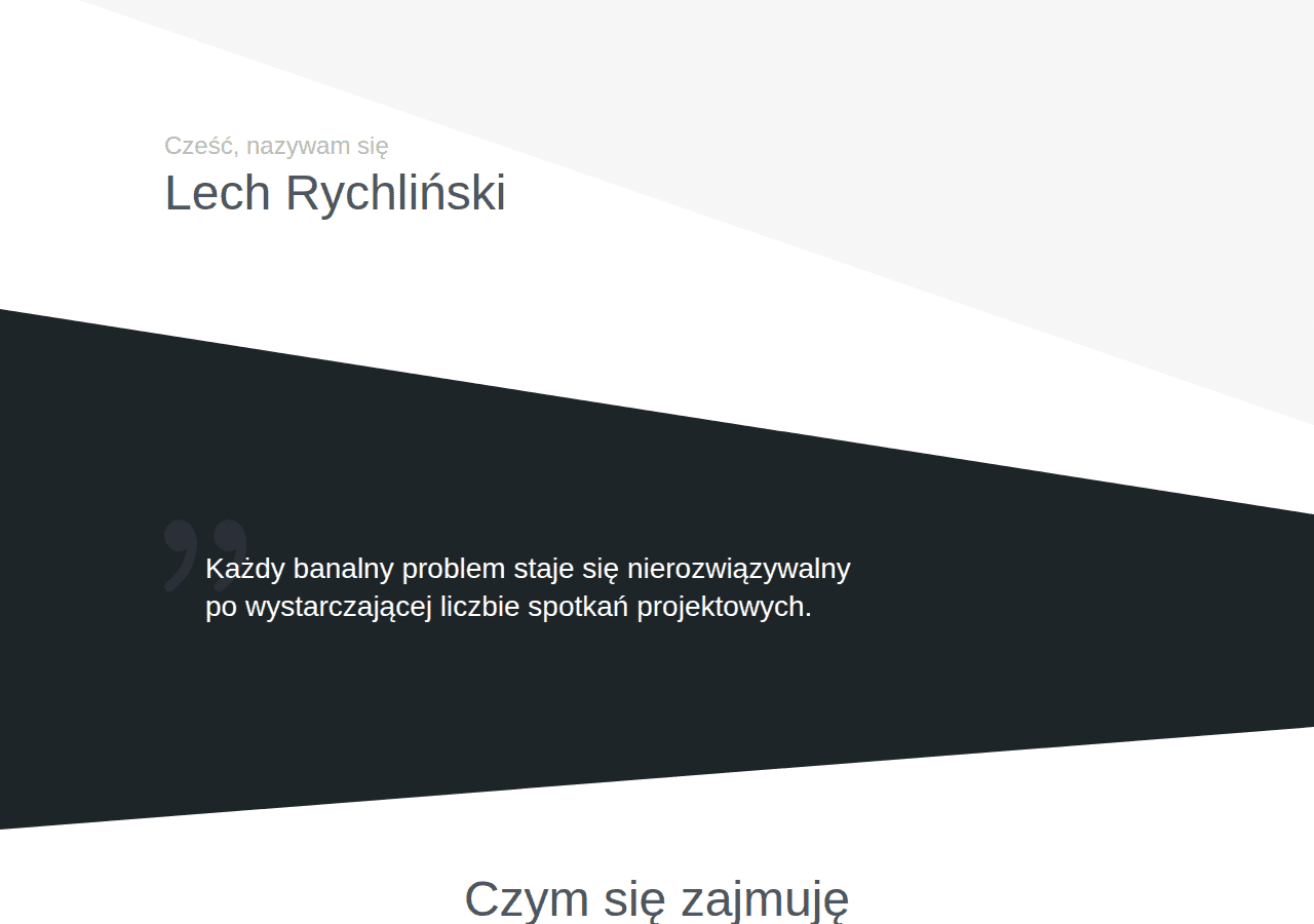 Screenshot of rychlinski.it