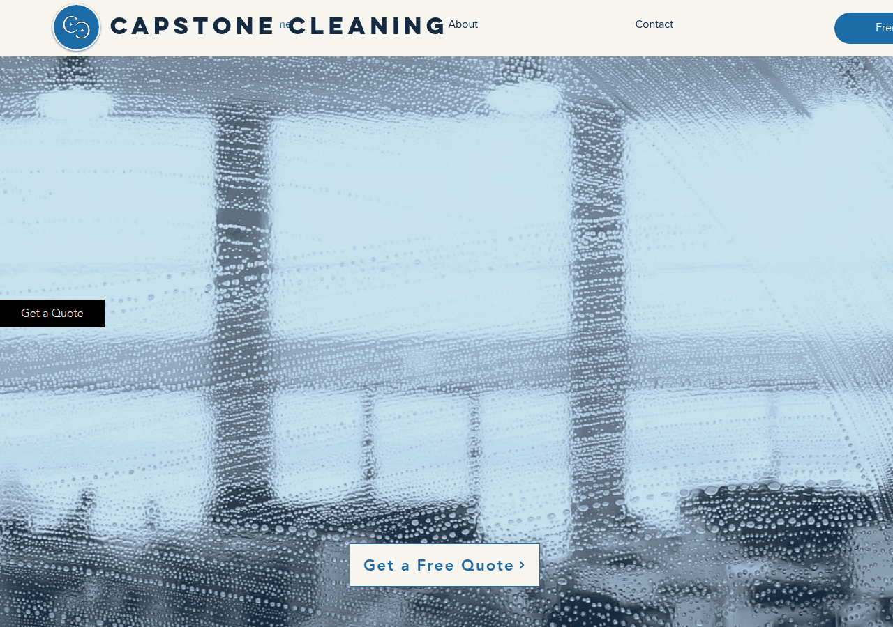 Screenshot of capstonecleaning.com.au