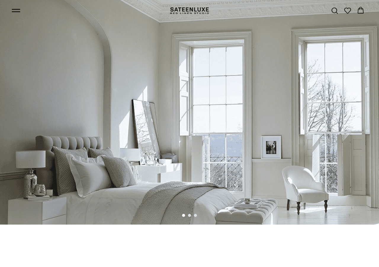 Screenshot of sateenluxe.com