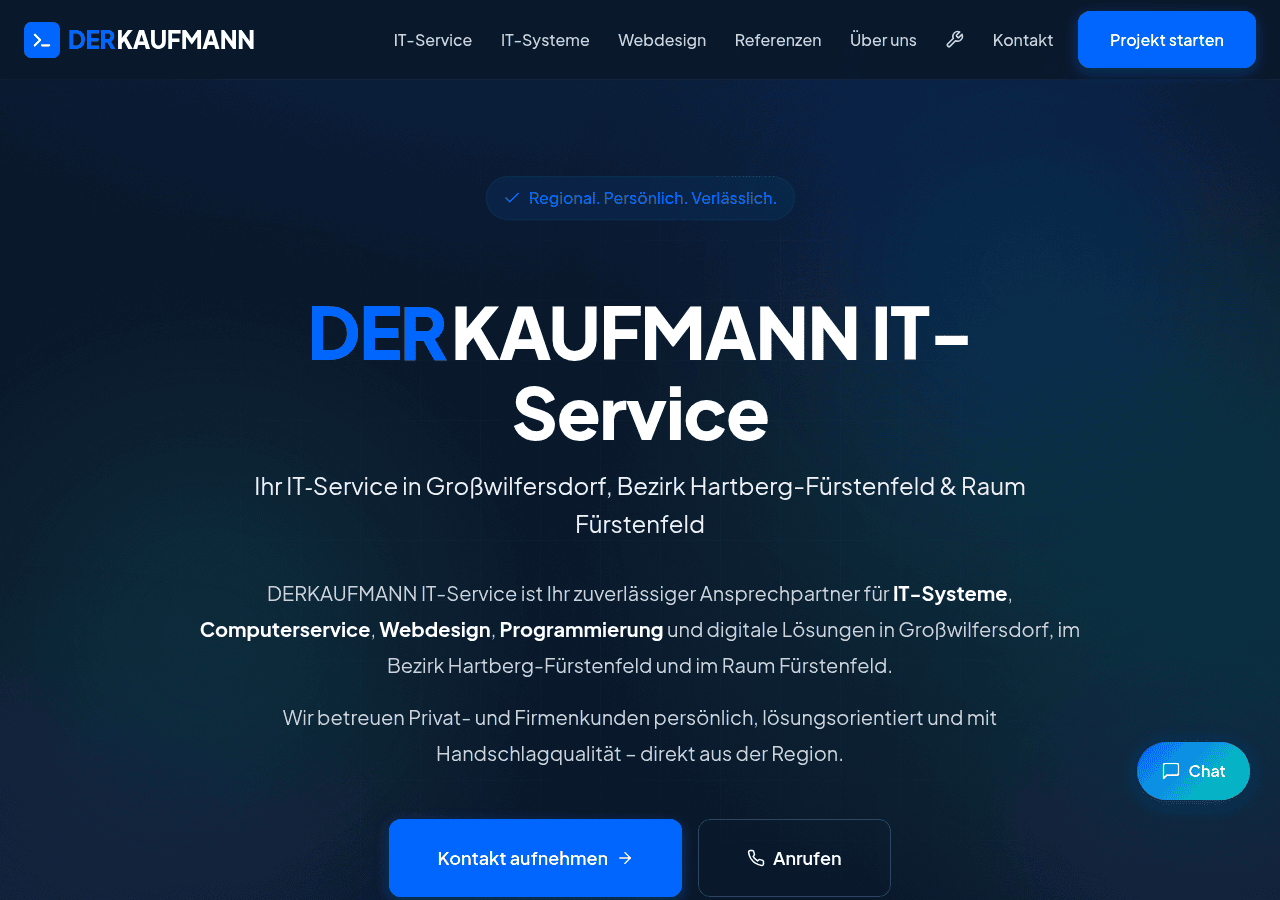 Screenshot of derkaufmann.at