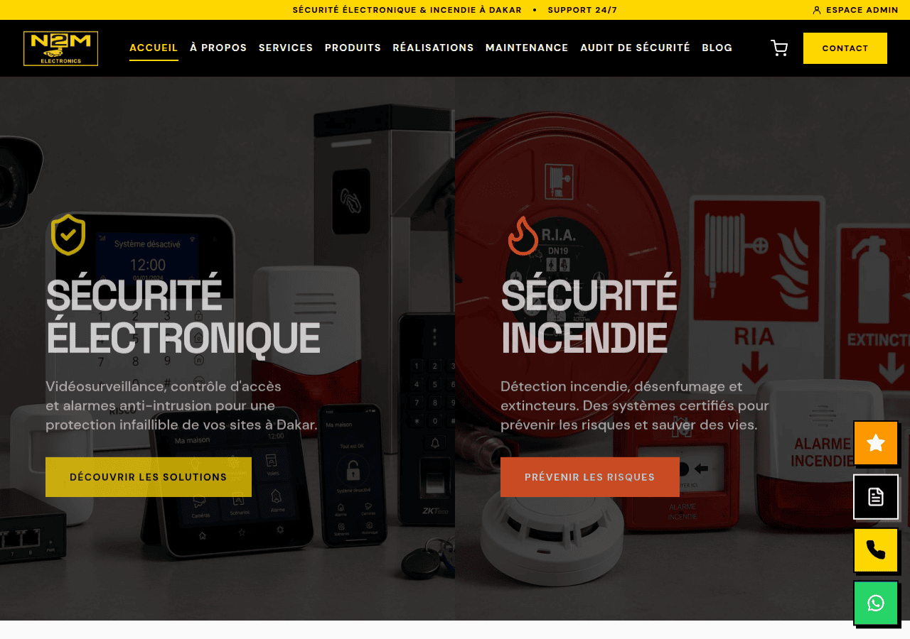 Screenshot of electronics-n2m.com