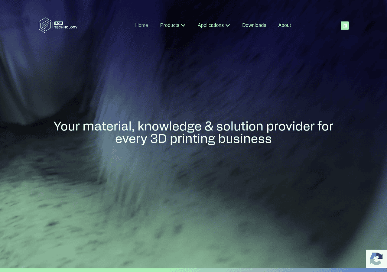 Screenshot of fgftechnology.com