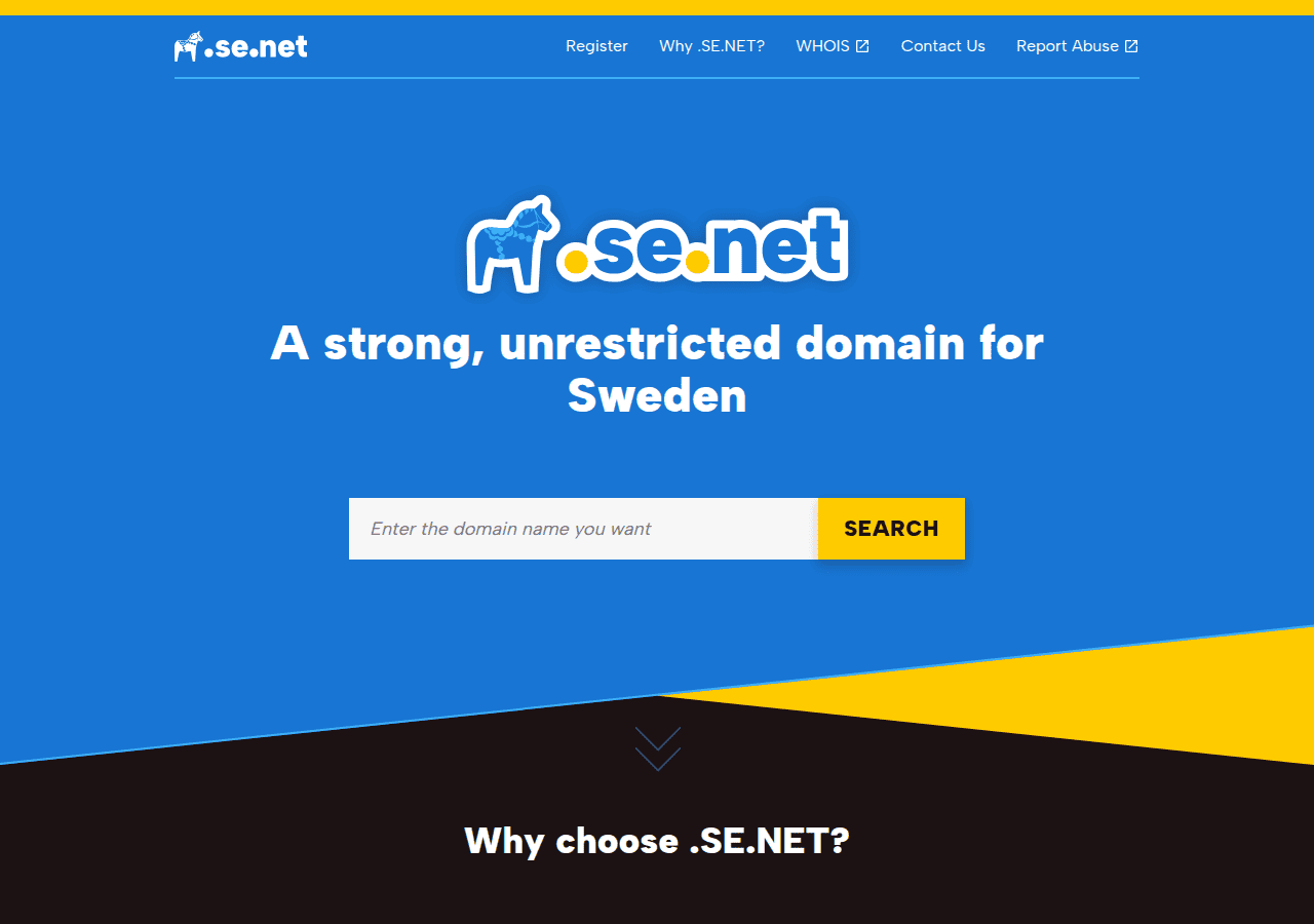 Screenshot of se.net