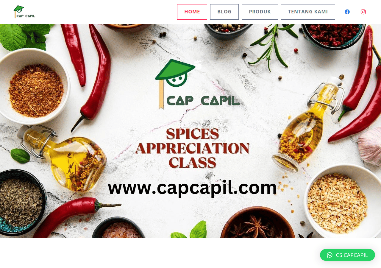 Screenshot of capcapil.com