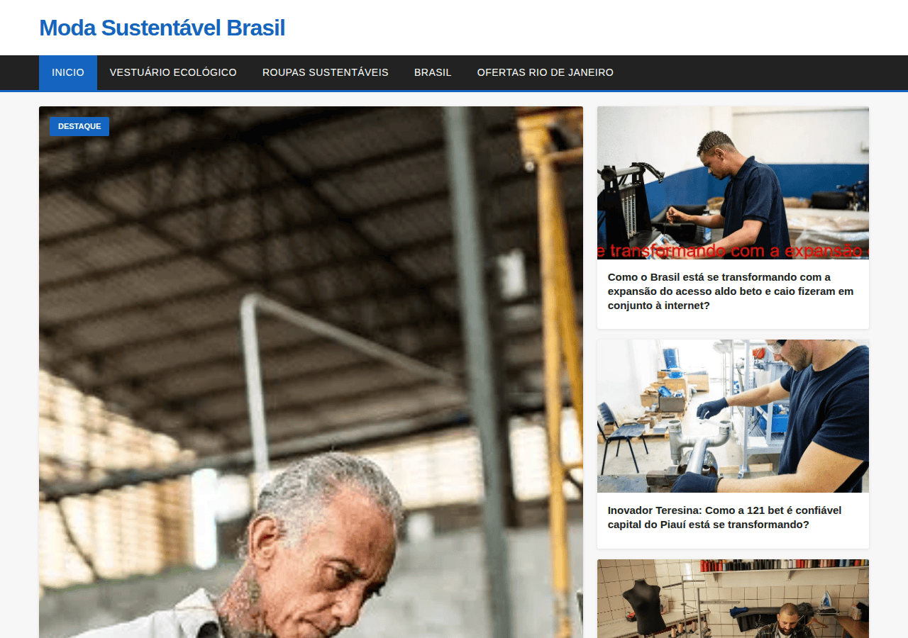 Screenshot of modasustentaoelacd.com
