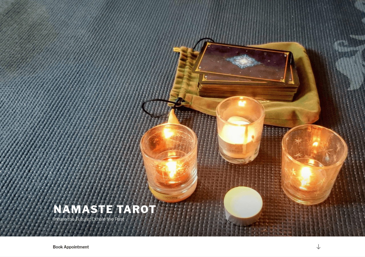 Screenshot of namaste-tarot.com