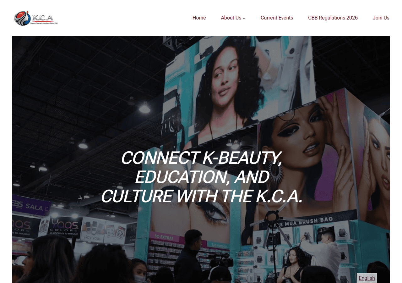 Screenshot of kca-cosmetology.org