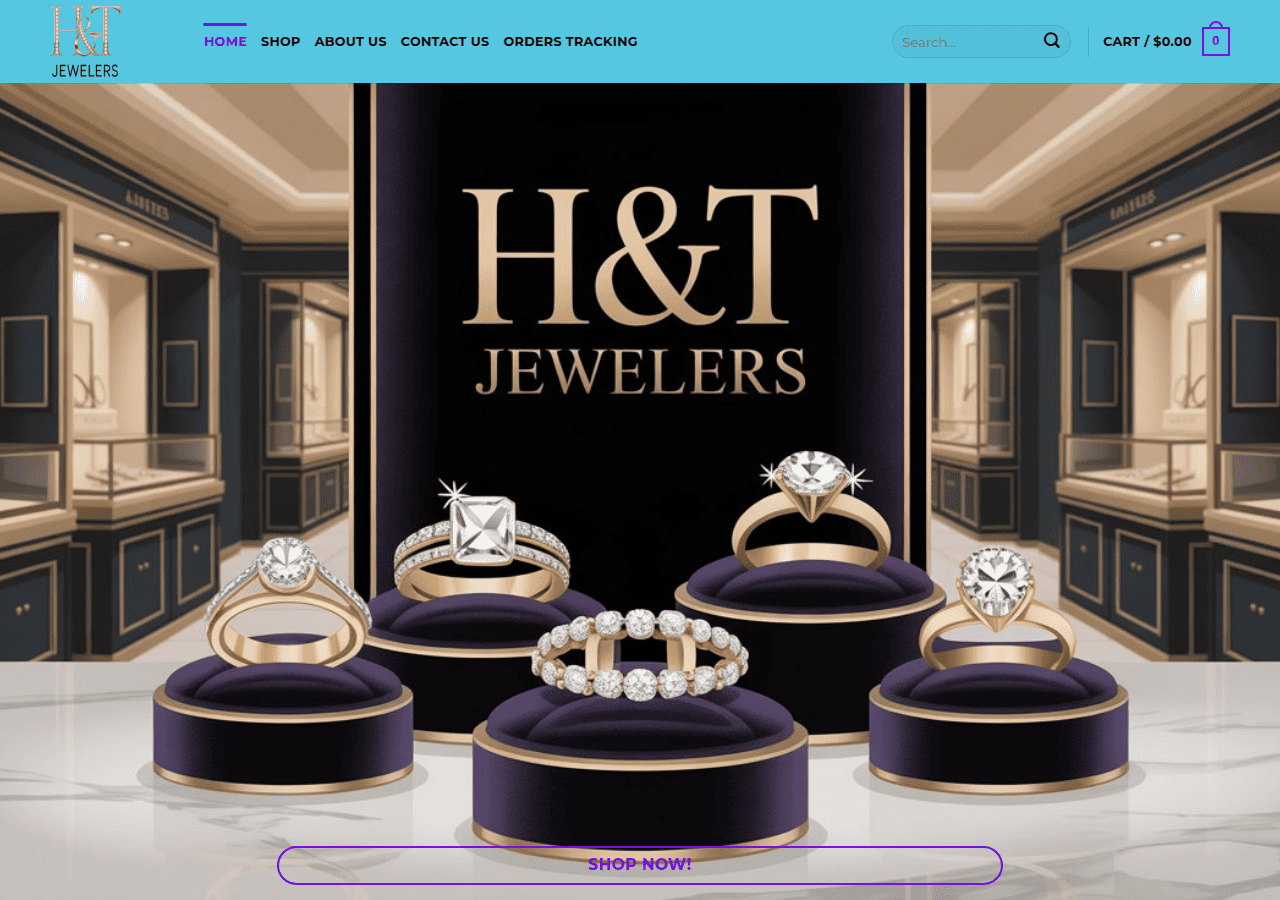 Screenshot of htjewelersshop.com