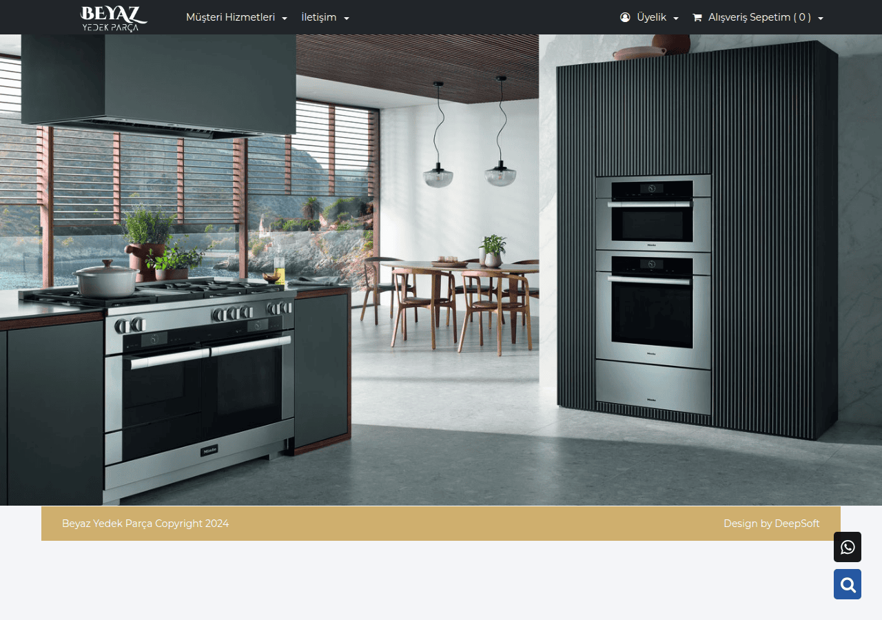 Screenshot of beyazyedekparca.com.tr