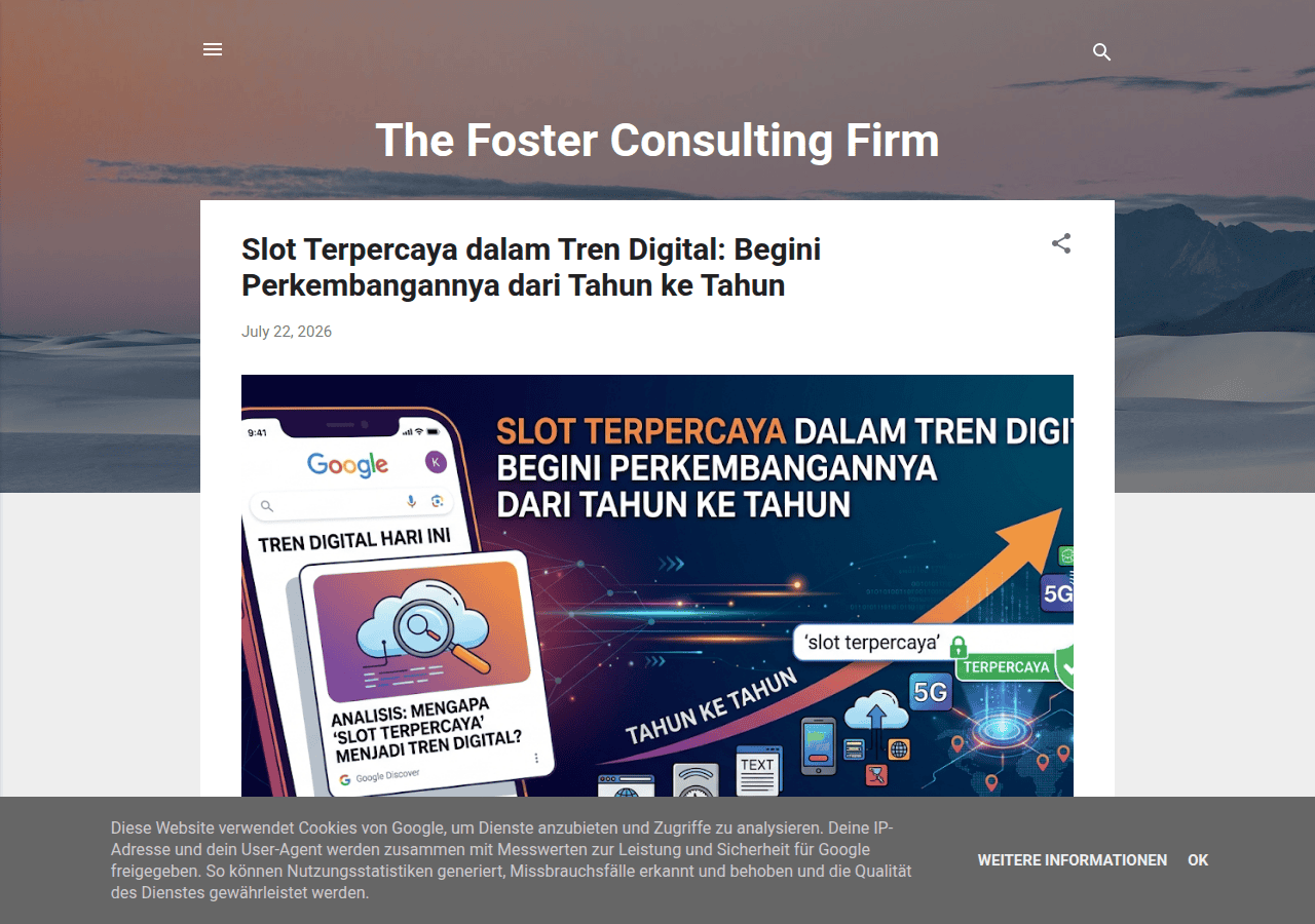 Screenshot of thefosterconsultingfirm.com