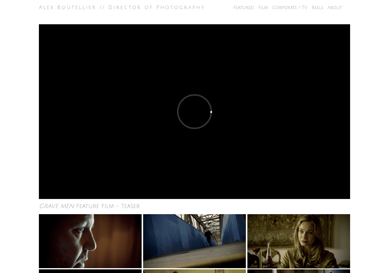 Screenshot of redlakefilms.com
