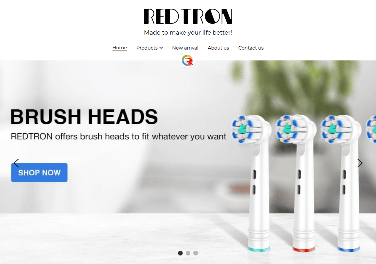 Screenshot of redtron.net
