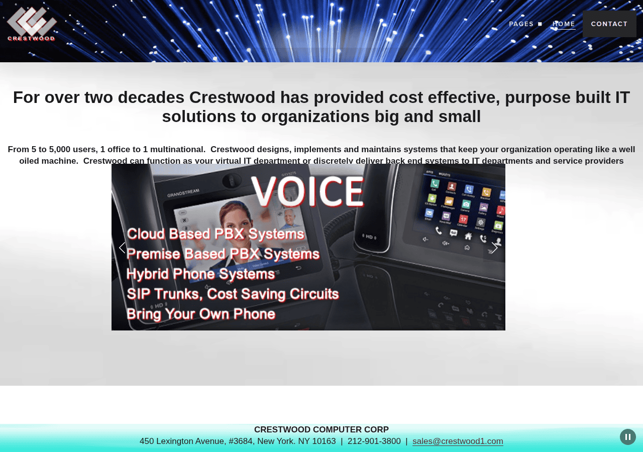 Screenshot of crestwood1.com