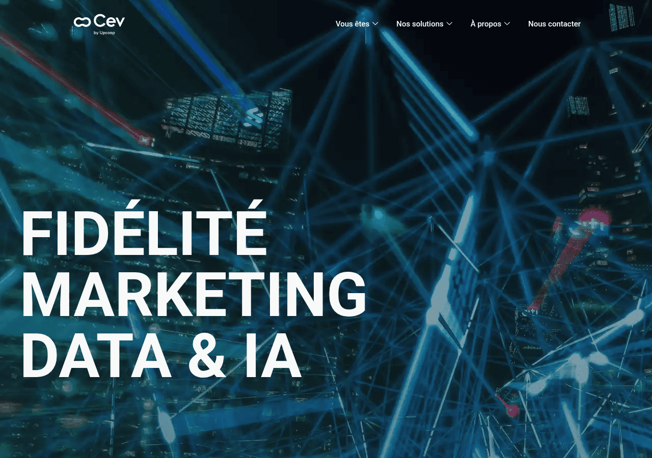 Screenshot of cev-solutions.com