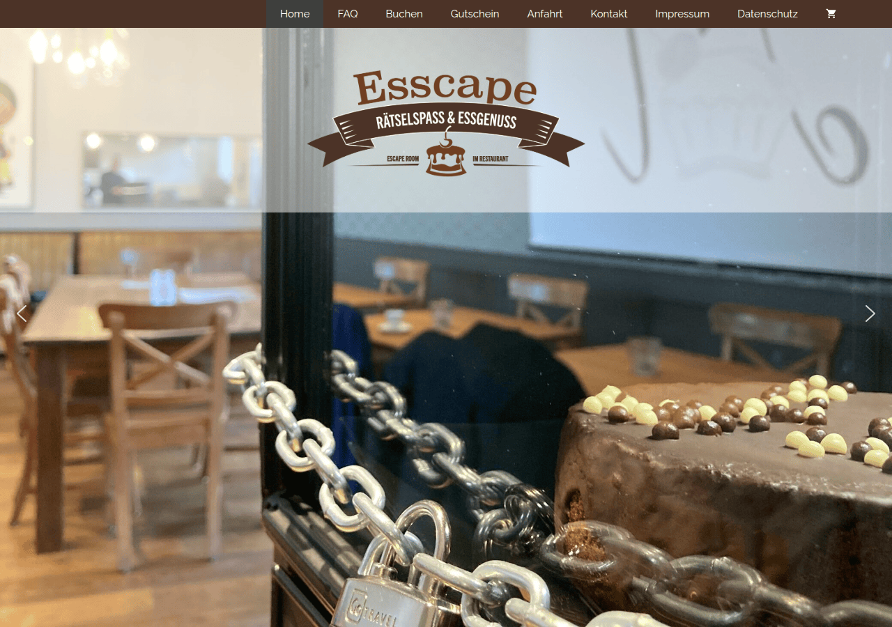 Screenshot of esscape.ch