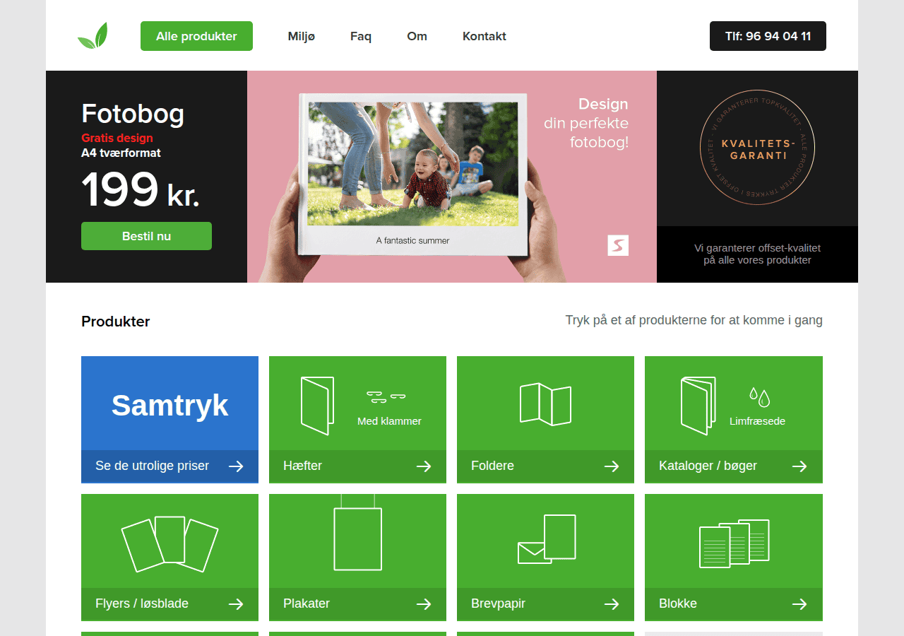 Screenshot of oko-tryk.dk