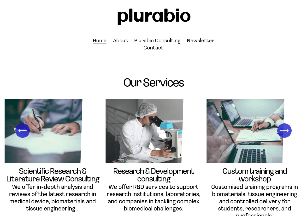 Screenshot of plurabio.com