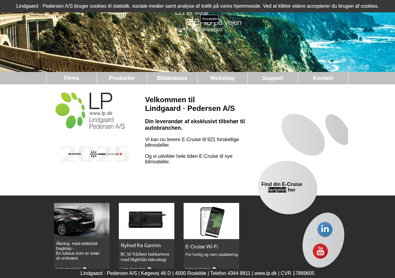 Screenshot of lp.dk