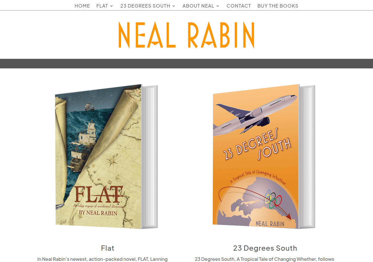Screenshot of nealrabin.com
