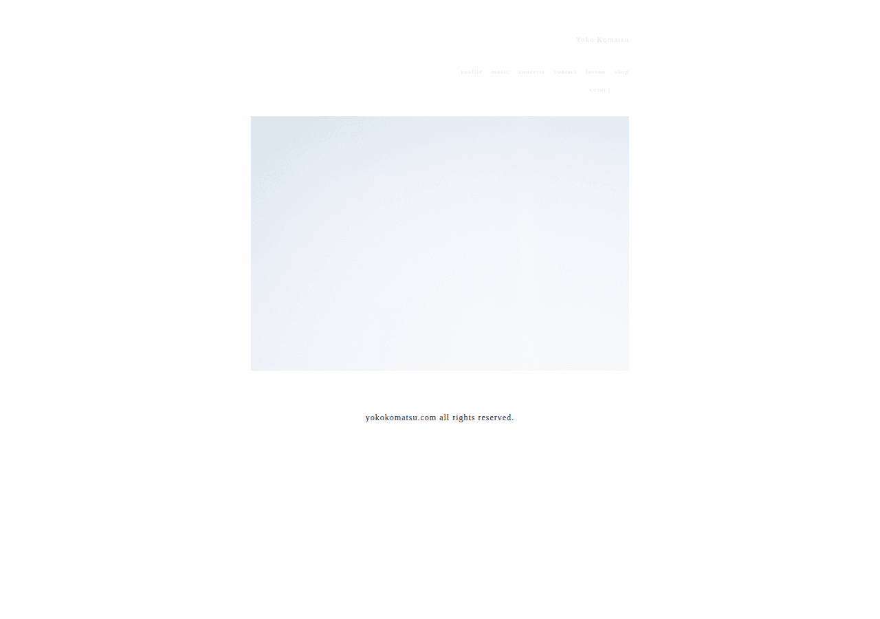 Screenshot of yokokomatsu.com