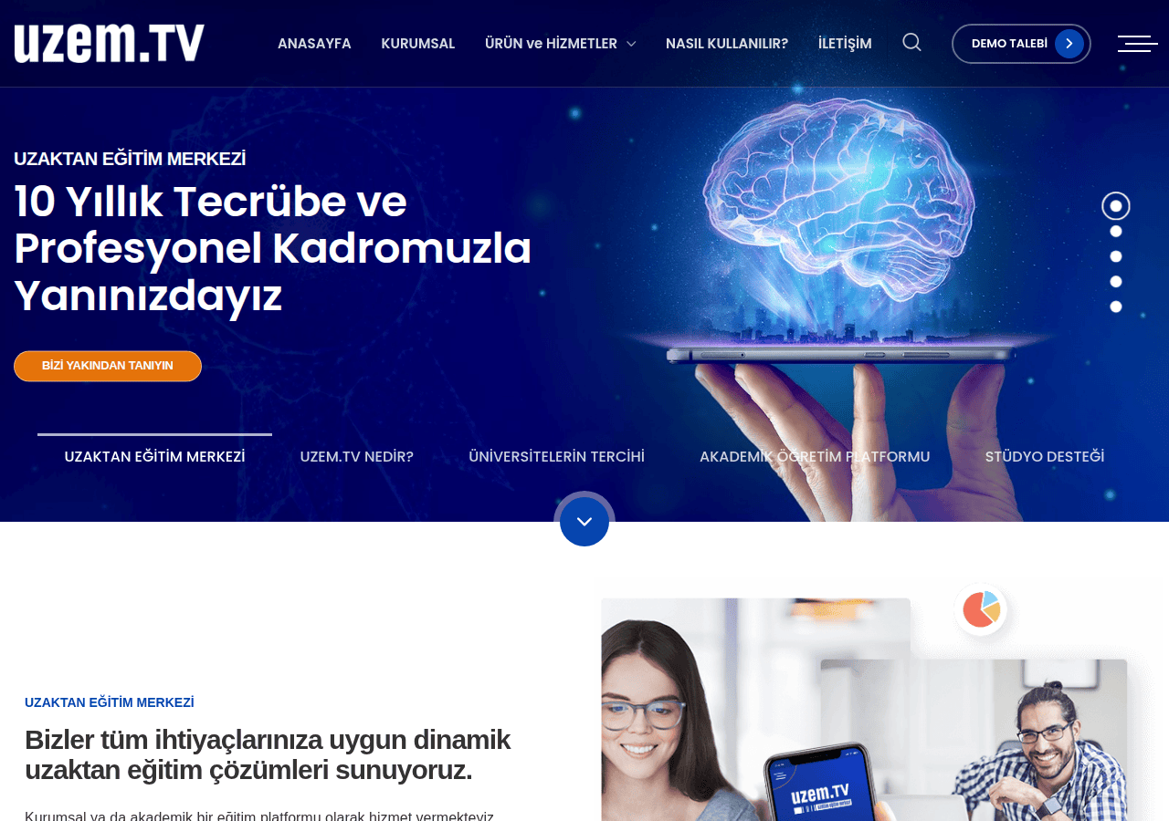 Screenshot of uzem.tv