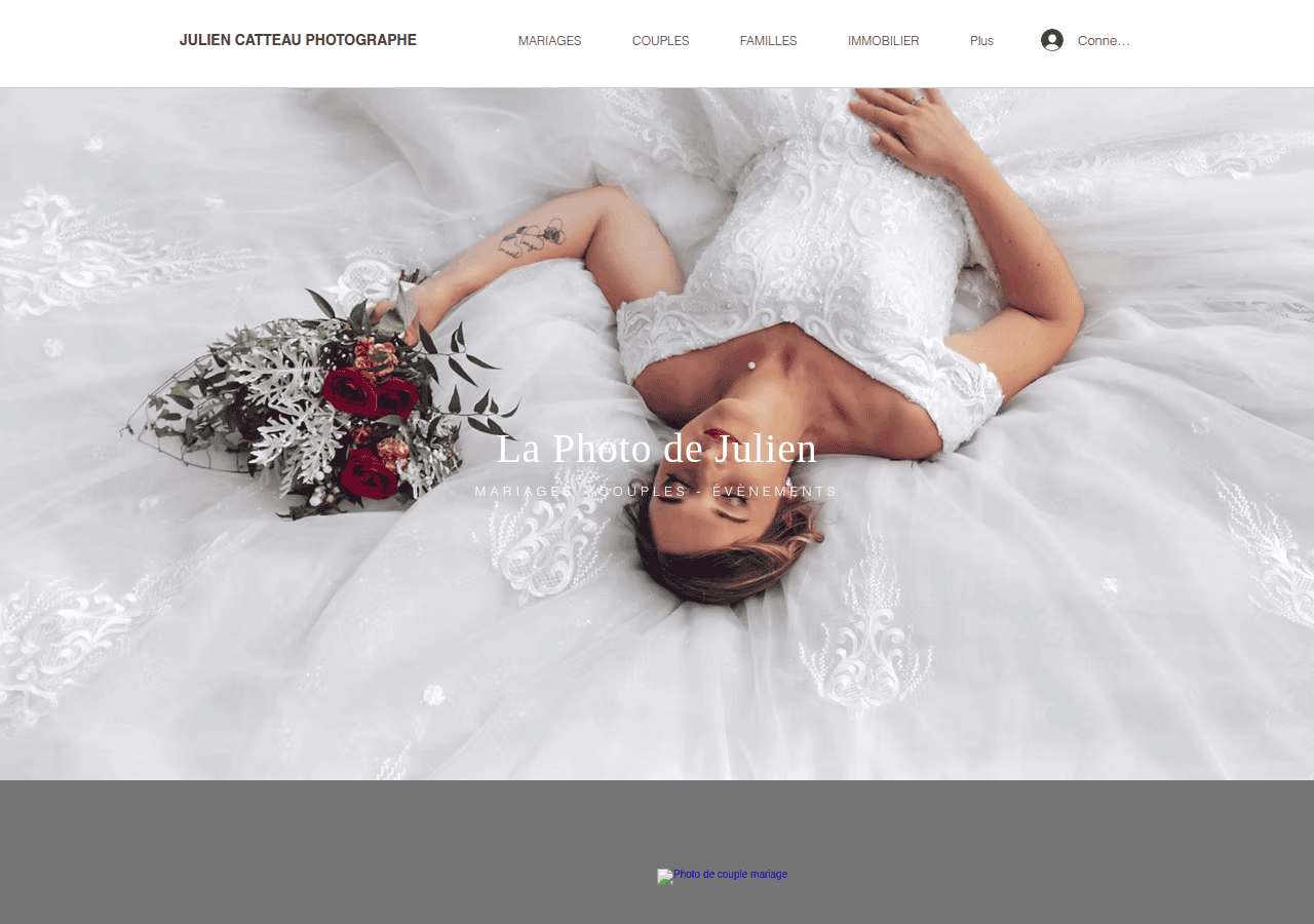 Screenshot of juliencatteauphotographe.com