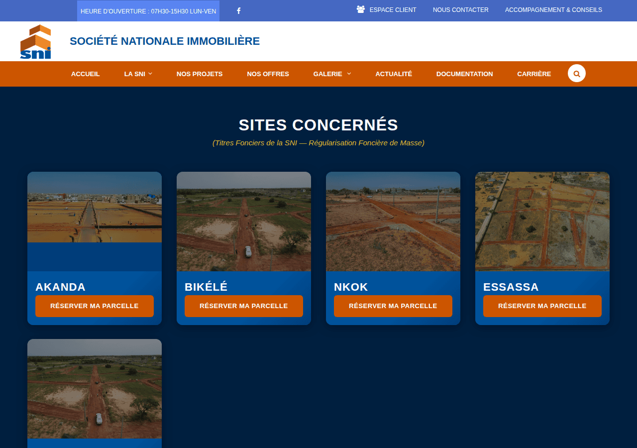 Screenshot of sni-gb.com