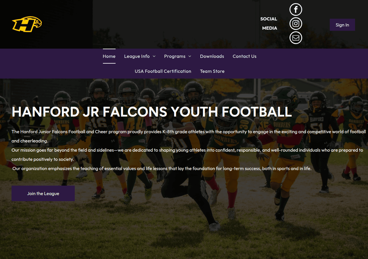 Screenshot of teamsidelinesite.com