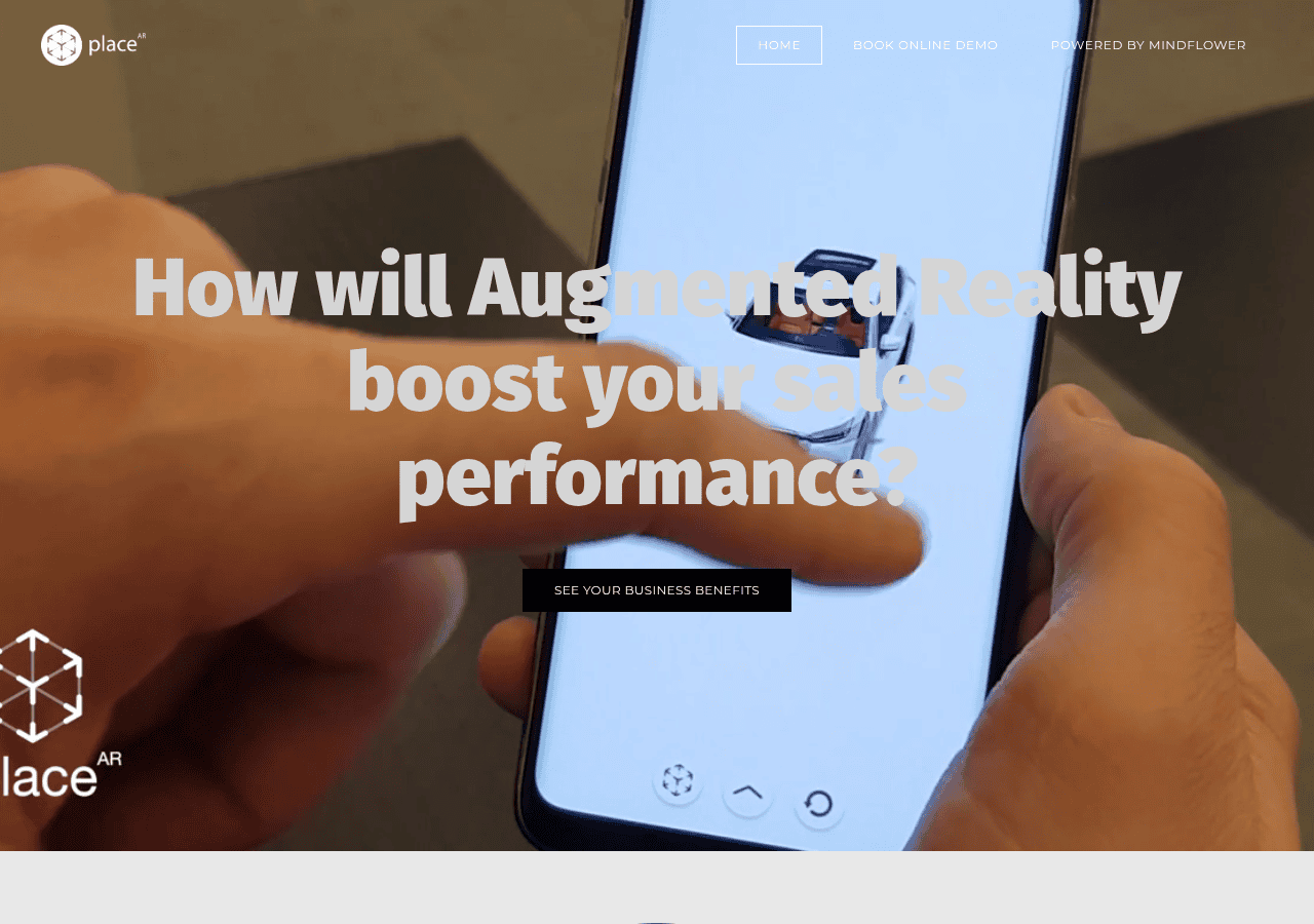 Screenshot of place-ar.com