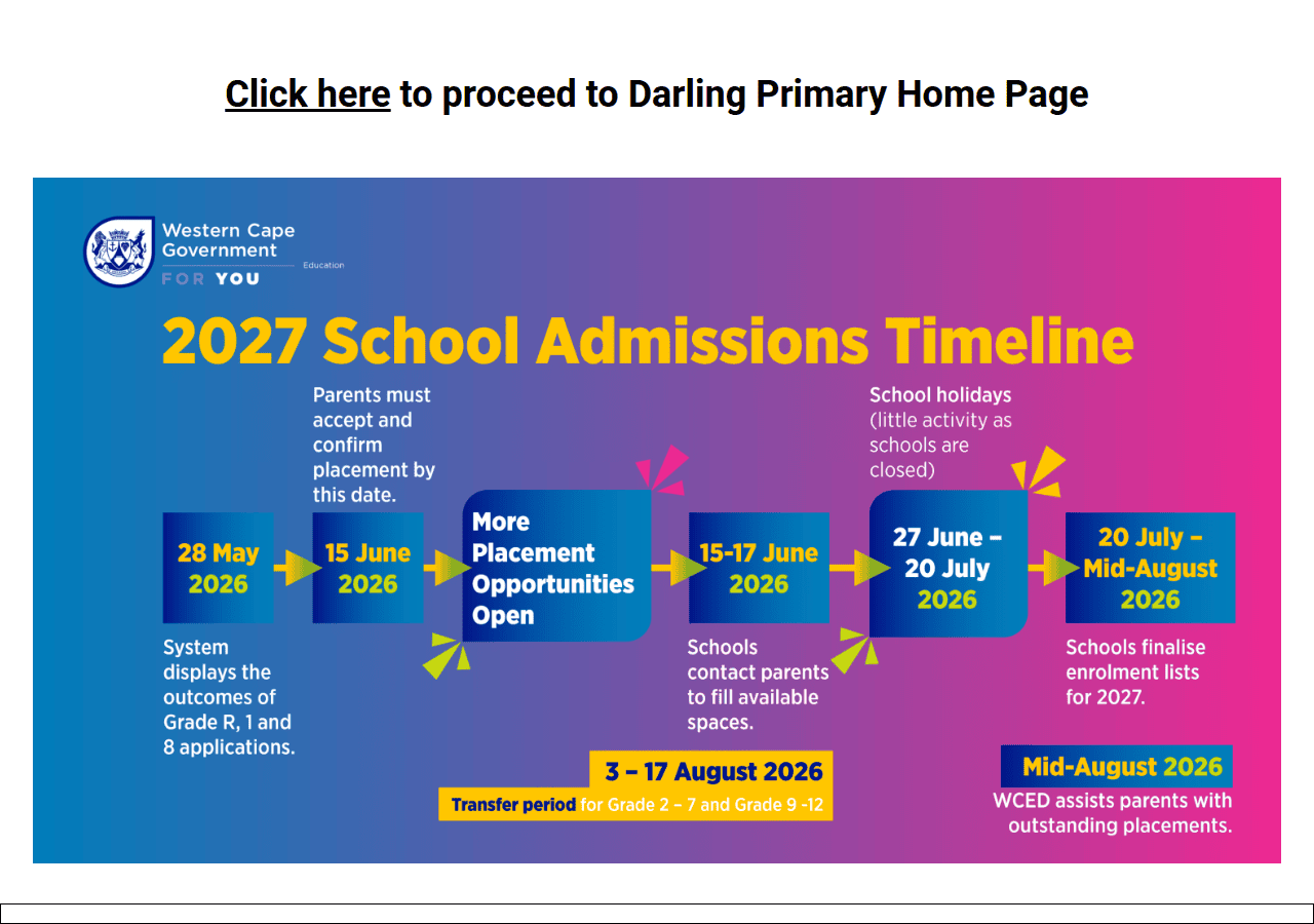Screenshot of darlingprimary.co.za