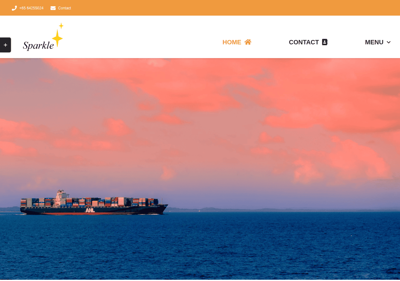 Screenshot of sparkle-logistics.com