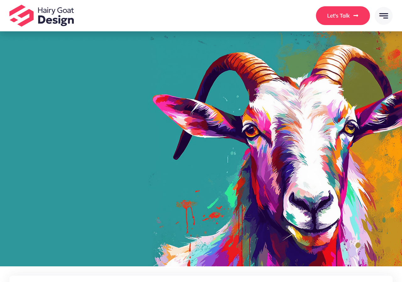 Screenshot of hairygoatdesign.com