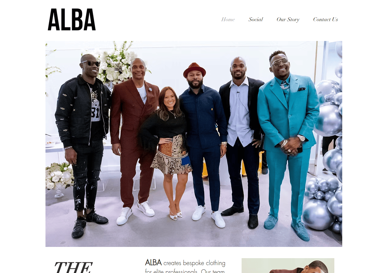 Screenshot of alba-la.com
