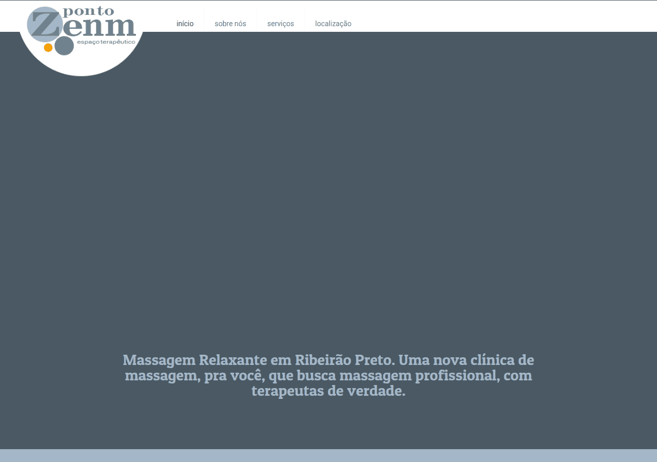 Screenshot of pontozenm.com.br