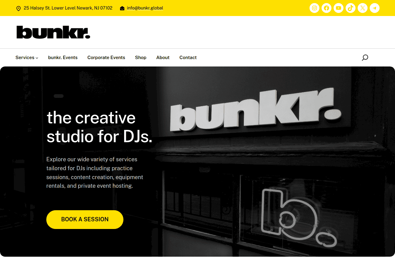 Screenshot of bunkr.global