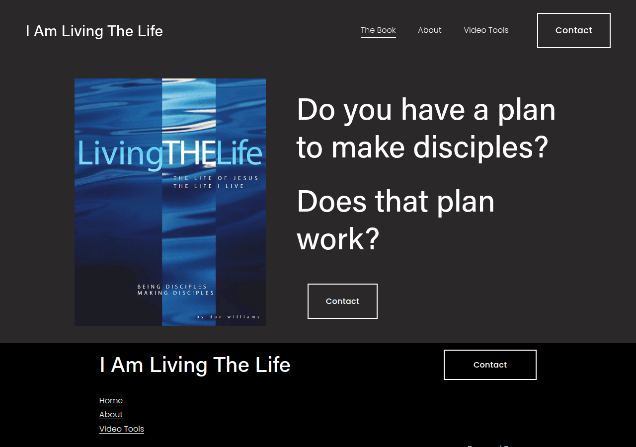 Screenshot of iamlivingthelife.com