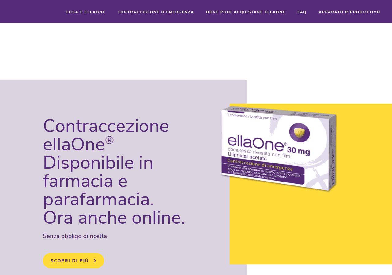 Screenshot of ellaone.it