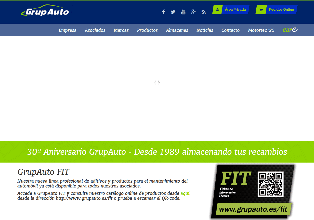 Screenshot of grupauto.es
