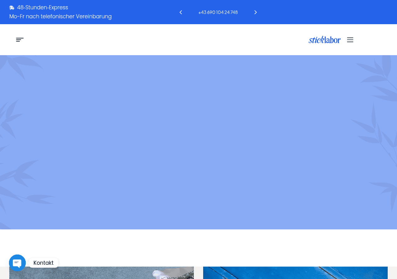 Screenshot of sticklabor.at