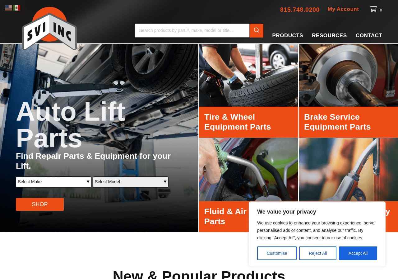 Screenshot of sviinternational.com