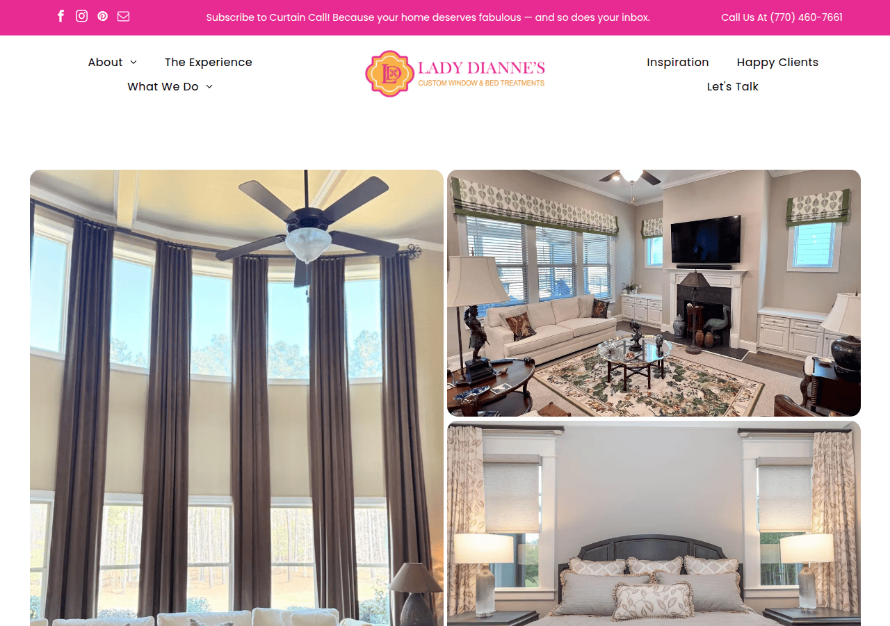 Screenshot of ladydiannes.com