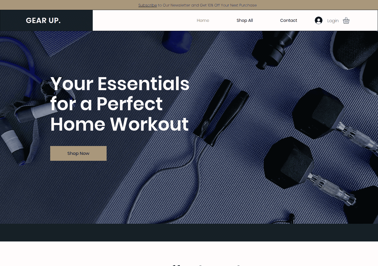 Screenshot of fitforjourney.com