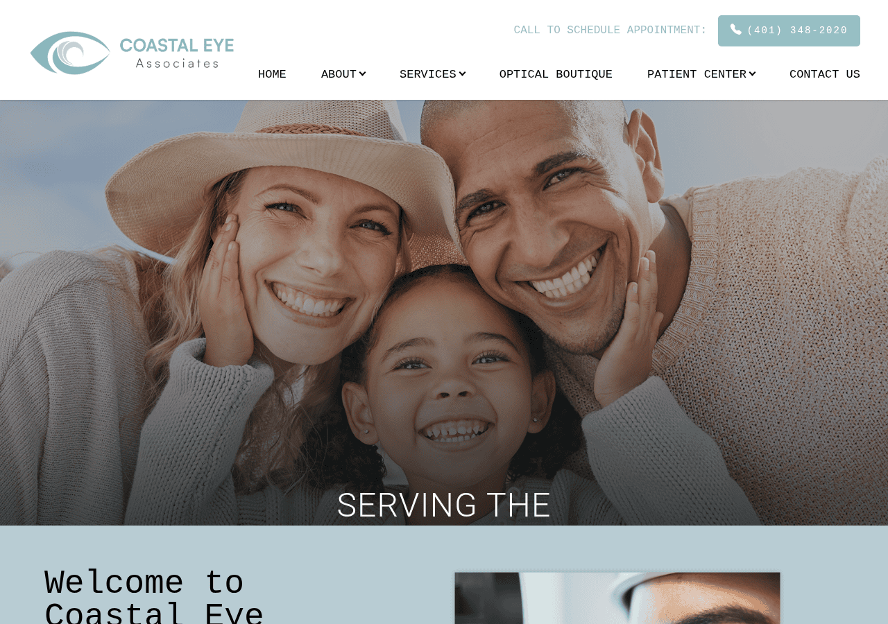 Screenshot of coastaleyeassociates.net
