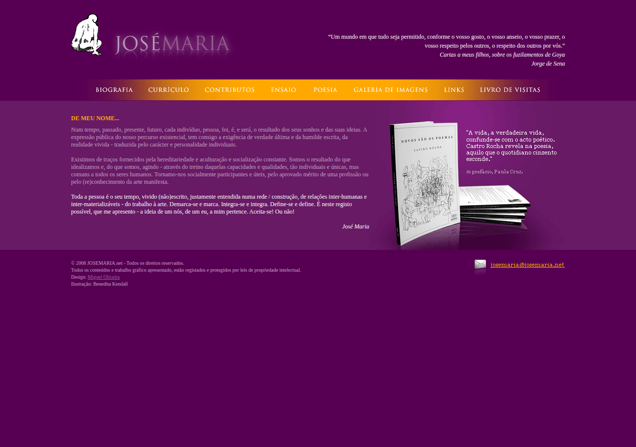 Screenshot of josemaria.net