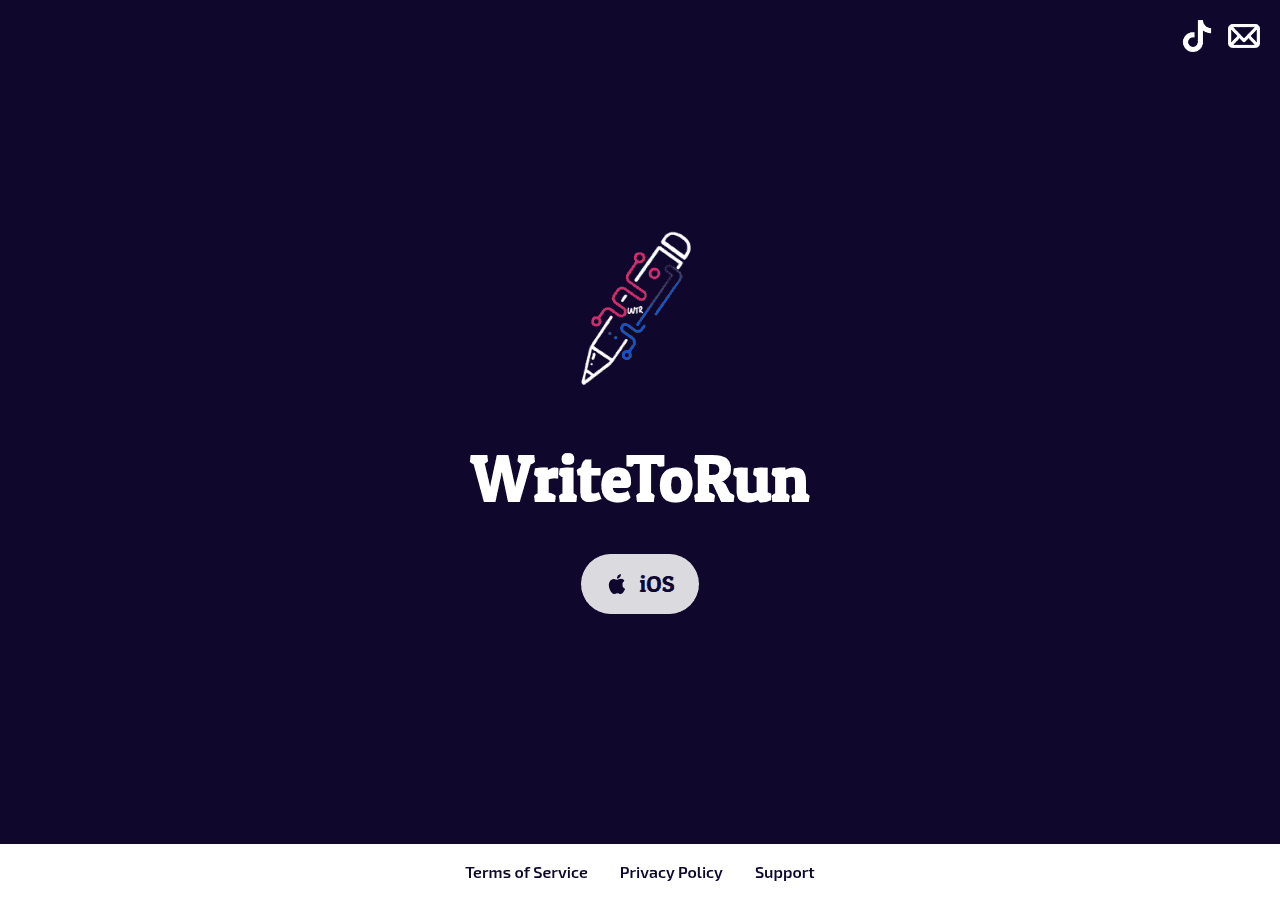 Screenshot of writetorun.com