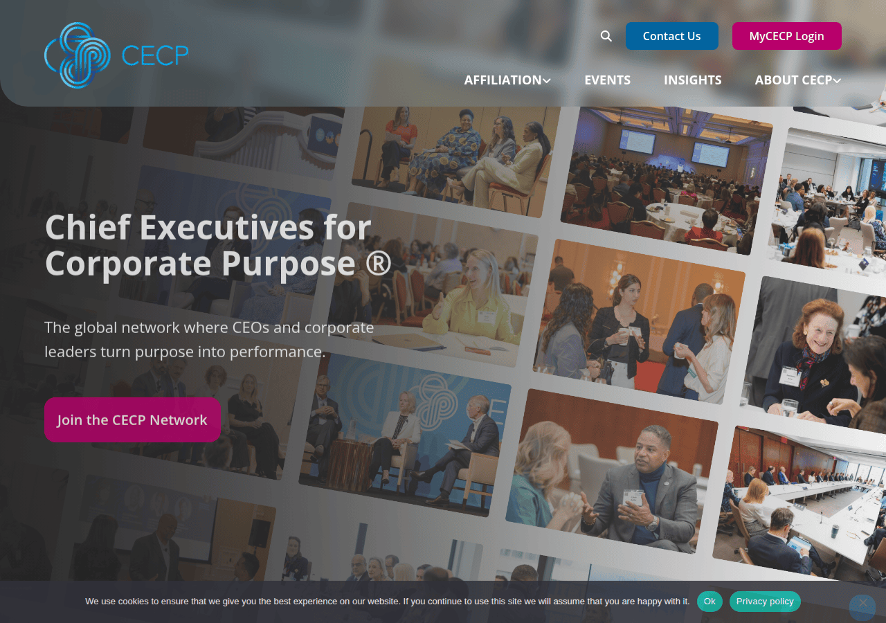 Screenshot of cecp.co
