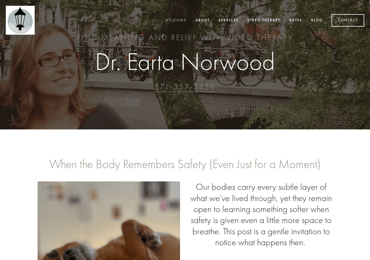 Screenshot of eartanorwood.com