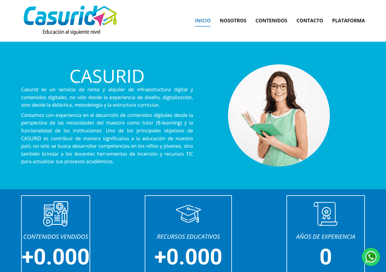 Screenshot of casurid.com