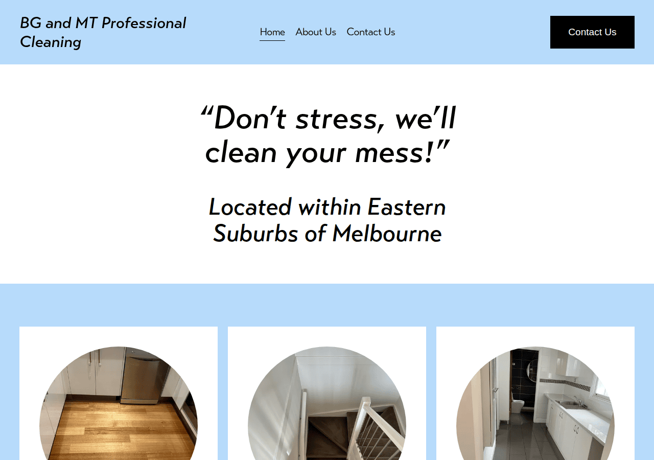Screenshot of bgandmtprofessionalcleaning.com